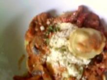Tomaten-Ricotta-Tortellini  mit Champignons und was sonst noch so da war.... - Rezept