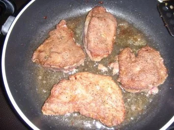 Kalbsleber mit Süßkartoffel-Püree - Rezept - Bild Nr. 4