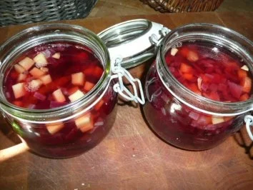 Rezept: Eingelegt:ROTE BETE Bild Nr. 4 Eingelegt:ROTE BETE - Rezept - Bild Nr. 4