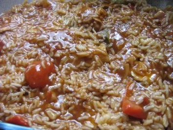 Nudel-Reisauflauf mit Pute und Gemüse - Rezept - Bild Nr. 4