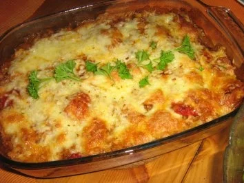 Nudel-Reisauflauf mit Pute und Gemüse - Rezept - Bild Nr. 6