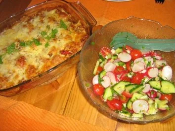 Nudel-Reisauflauf mit Pute und Gemüse - Rezept - Bild Nr. 7