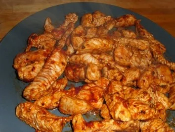 Erdnuss-Pute mit Lauchzwiebeln - Rezept - Bild Nr. 3