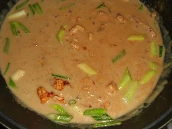 Erdnuss-Pute mit Lauchzwiebeln - Rezept - Bild Nr. 5