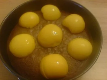 Pfirsichkuchen mit Streuseln - Rezept - Bild Nr. 3