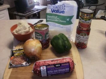 Bohnen: Chili Pfanne mit Kartoffelbrei und Kaese - Echt Amerikanisch - Rezept - Bild Nr. 2
