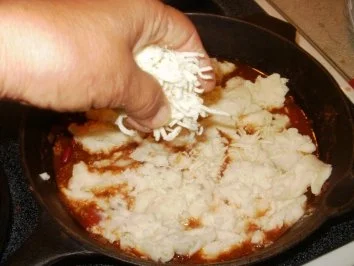 Bohnen: Chili Pfanne mit Kartoffelbrei und Kaese - Echt Amerikanisch - Rezept - Bild Nr. 6