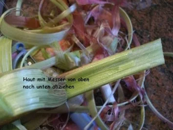 Dessert:  RHABARBER - SAHNE - PUDDING - Rezept - Bild Nr. 4