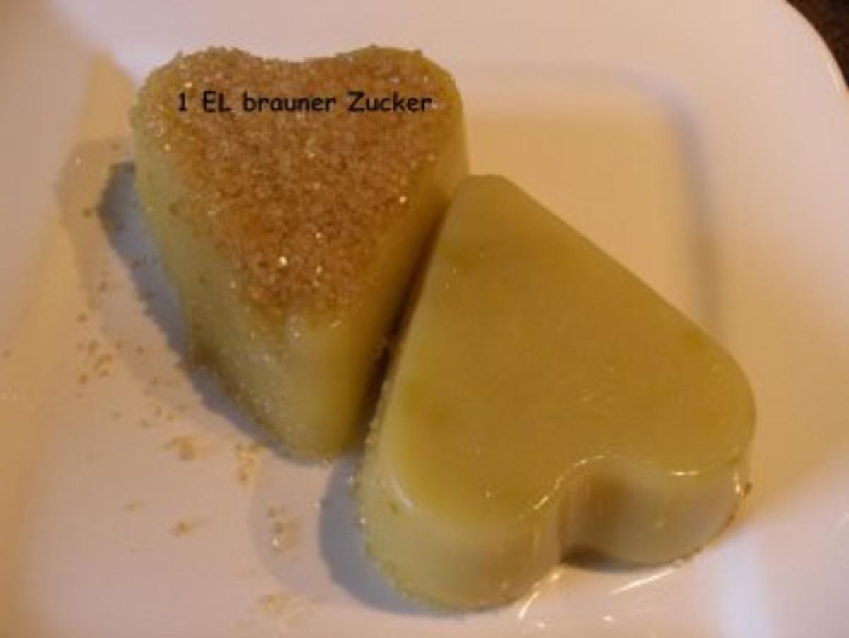 Dessert:  RHABARBER - SAHNE - PUDDING - Rezept - Bild Nr. 7