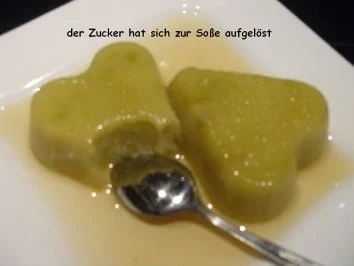 Dessert:  RHABARBER - SAHNE - PUDDING - Rezept - Bild Nr. 2