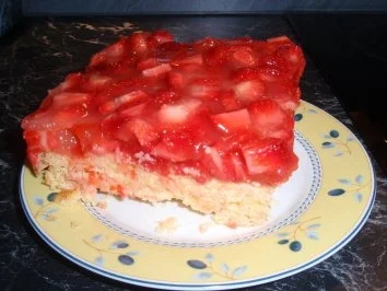 Erdbeer-Polenta-Schnitten - Rezept - Bild Nr. 3