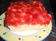 Erdbeer-Polenta-Schnitten - Rezept