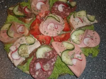 kleiner Snack - Abendbrot  ♥ ♥ ♥ - Rezept - Bild Nr. 2