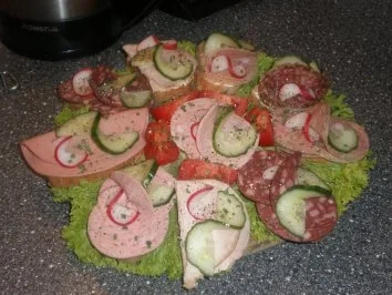 kleiner Snack - Abendbrot  ♥ ♥ ♥ - Rezept - Bild Nr. 4