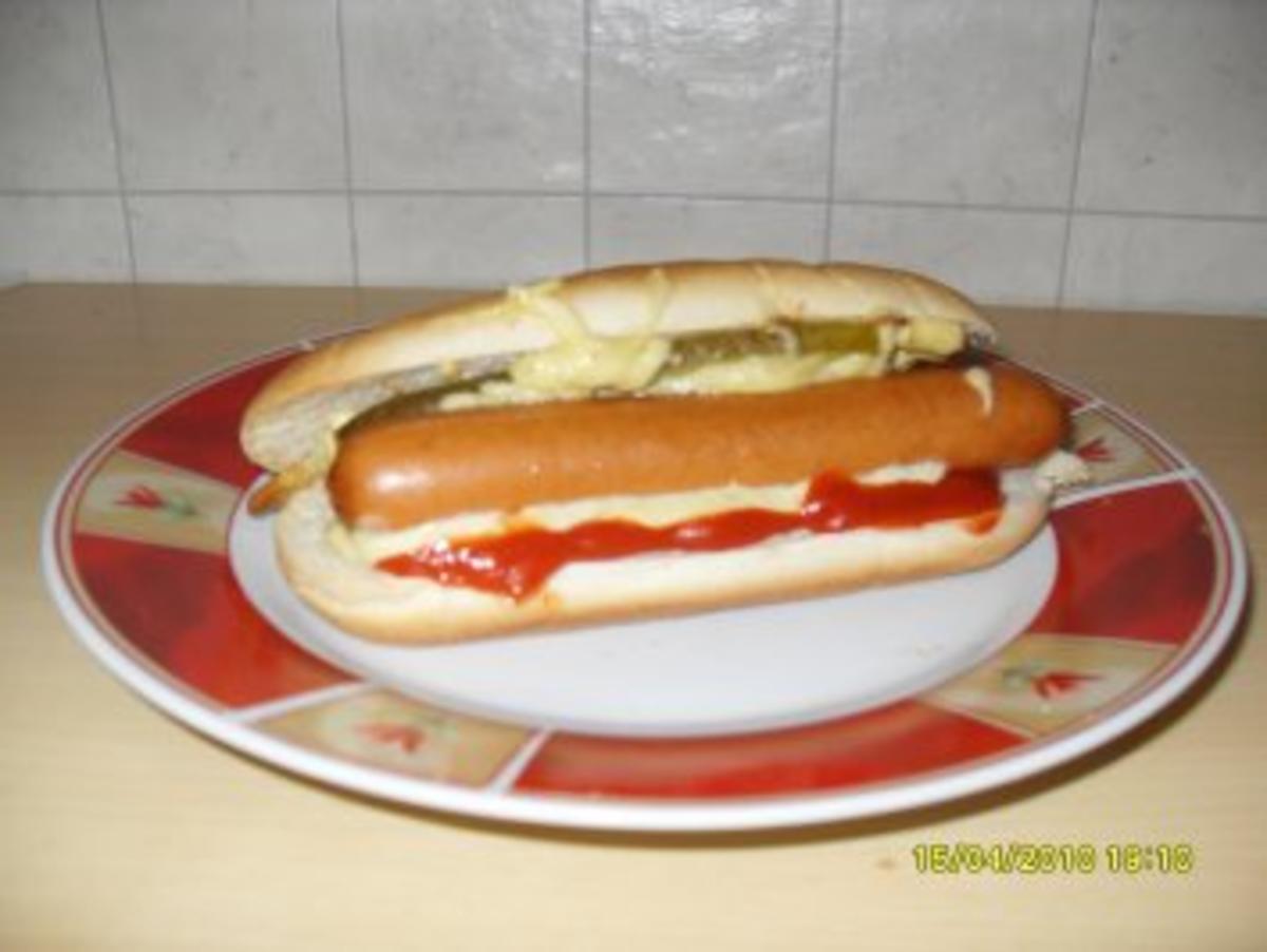 Hot Dogs - Original! - Rezept