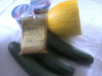 Rezept: Melonen-Zuchini-Schaum-Süppchen Bild Nr. 2 Melonen-Zuchini-Schaum-Süppchen - Rezept - Bild Nr. 2