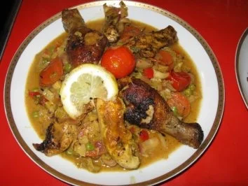 Asia - China - Hähnchen - Gemüsepfanne - Rezept