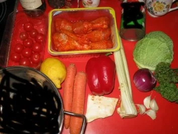 Asia - China - Hähnchen - Gemüsepfanne - Rezept - Bild Nr. 3