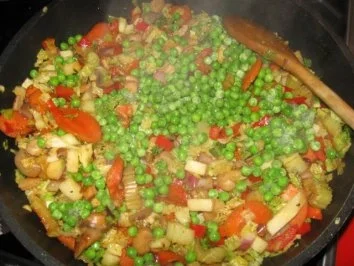 Asia - China - Hähnchen - Gemüsepfanne - Rezept - Bild Nr. 11