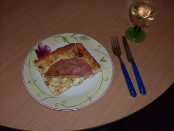 Rezept: Mortadella Pizza Mortadella Pizza - Rezept