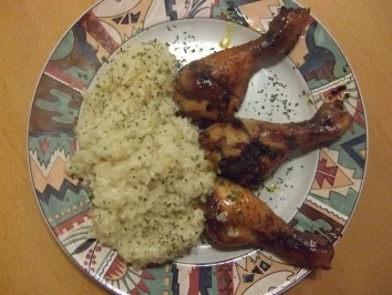 Hähnchen mit Honigsauce - Rezept