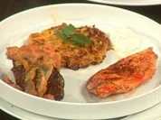 Braai von Strauß und Huhn mit Buschtomaten und Süßkartoffeln (B. Heidemann und J. Kohler) - Rezept