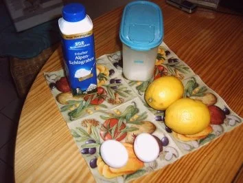 Rezept: Zitronen - Mousse Bild Nr. 2 Zitronen - Mousse - Rezept - Bild Nr. 2