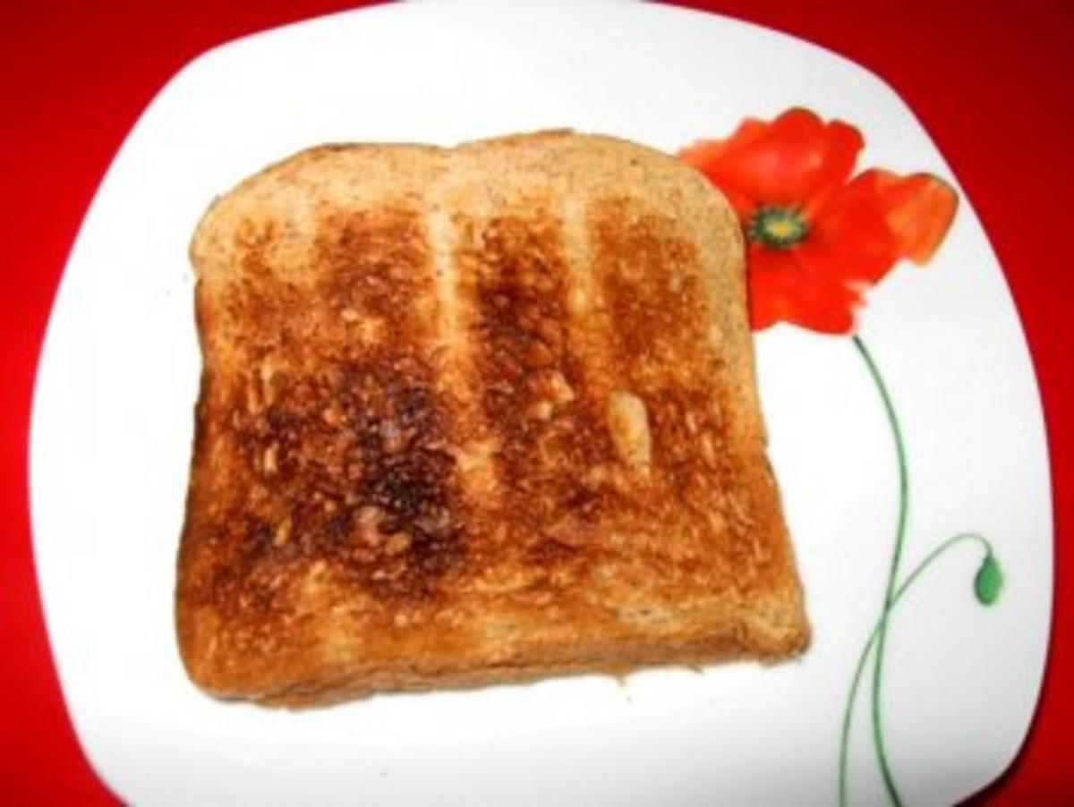 Entenleber und Herz auf Toast - Rezept - Bild Nr. 5