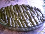 Gefüllte Weinblätter aus dem Ofen - Rezept