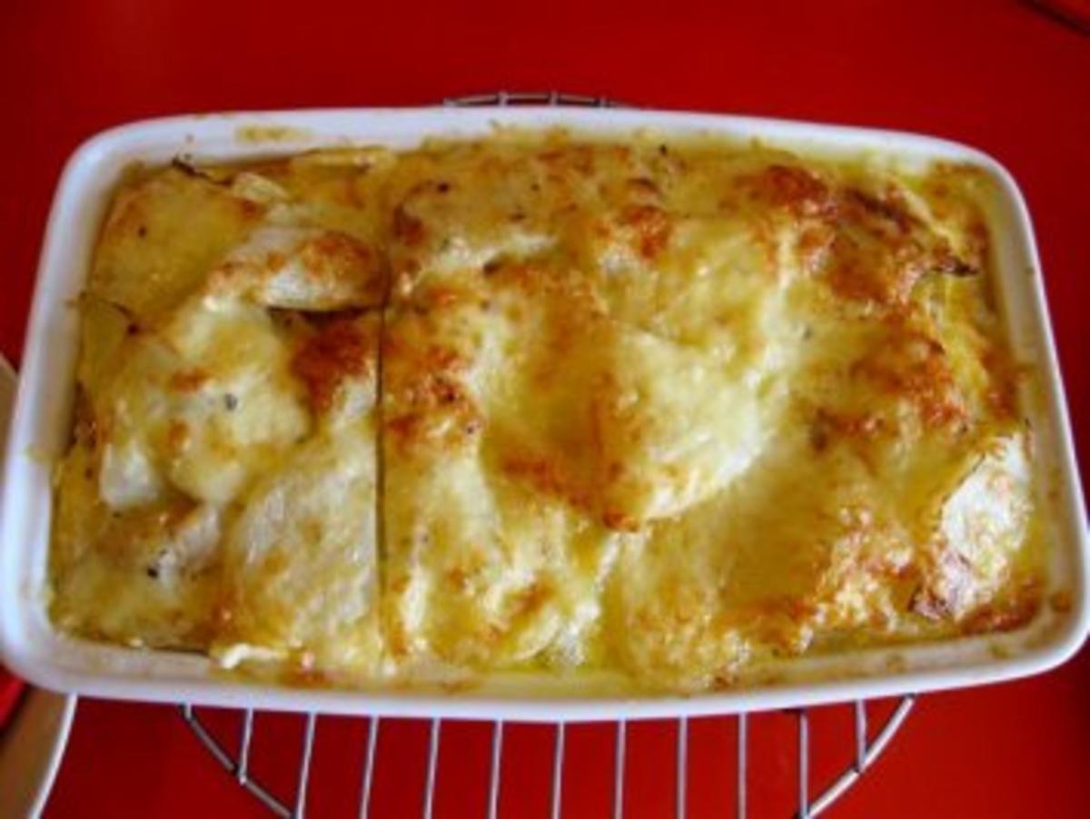 Bilder für schneller Kohlrabi-Kartoffelgratin - Rezept