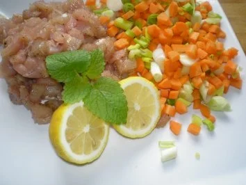 Nudeln mit Zironen- Sahne Sauce - Rezept - Bild Nr. 2