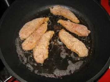 Rezept: Stangenspargel, panierte Hähncheninnenfilets Bild Nr. 6 Stangenspargel, panierte Hähncheninnenfilets - Rezept - Bild Nr. 6