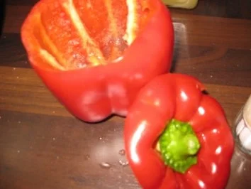 Fleisch - gefüllte Paprikaschoten - Rezept - Bild Nr. 4