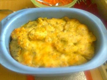 Rezept: Knödelauflauf ! Knödel von gekochten Kartoffeln,waren über ! Mit Bilder.......... Bild Nr. 12 Knödelauflauf ! Knödel von gekochten Kartoffeln,waren über ! Mit Bilder.......... - Rezept - Bild Nr. 12