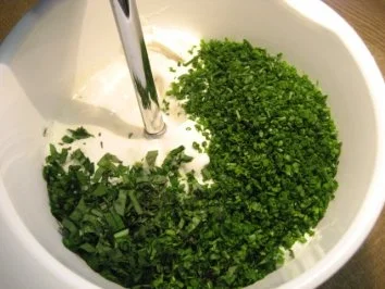 Quark mit Bärlauch ... - Rezept - Bild Nr. 6