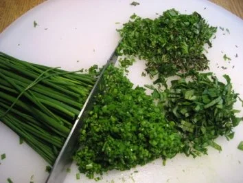 Quark mit Bärlauch ... - Rezept - Bild Nr. 5