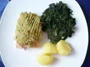 Lachs  mit Kräuter-Meerrettich  - Kruste - Rezept