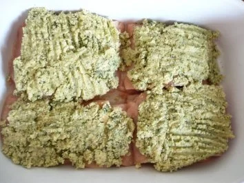 Rezept: Lachs mit Kräuter-Meerrettich - Kruste Bild Nr. 5 Lachs mit Kräuter-Meerrettich - Kruste - Rezept - Bild Nr. 5