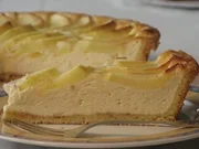 Apfeltarte - mit gedünsteten Weinäpfel - Rezept