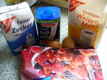 Crépetütchen gefüllt mit Beeren - Rezept - Bild Nr. 2