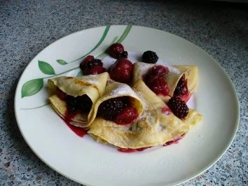 Crépetütchen gefüllt mit Beeren - Rezept - Bild Nr. 6