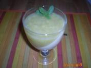 Vanillepudding mit Rhabarberkompott - Rezept