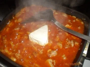 Rezept: Scharfe Hacksoße mit Penne Bild Nr. 5 Scharfe Hacksoße mit Penne - Rezept - Bild Nr. 5