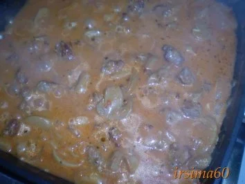 Rezept: Scharfe Hacksoße mit Penne Bild Nr. 6 Scharfe Hacksoße mit Penne - Rezept - Bild Nr. 6