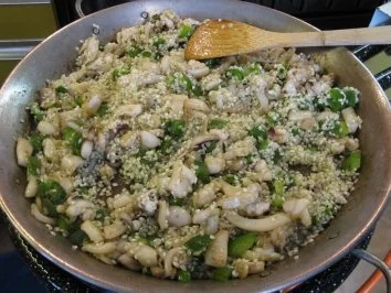 Toni's Arroz Negro  -  Toni's Paella Negra - Rezept - Bild Nr. 7