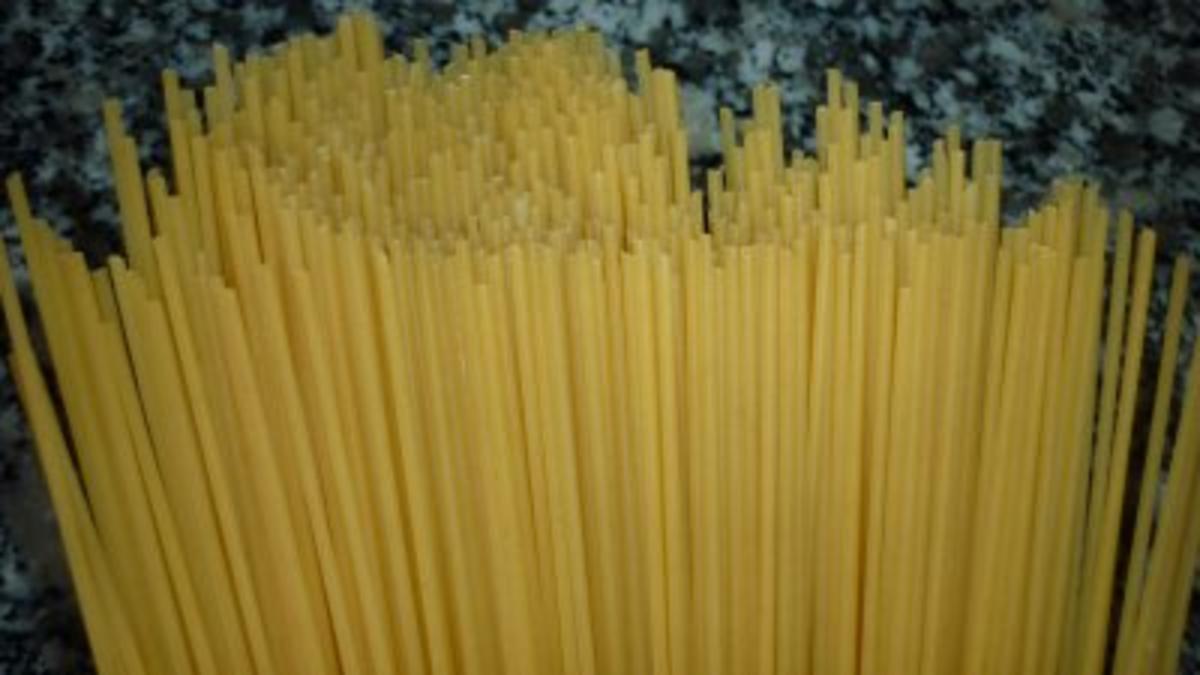 Cabanossi-Mungobohnen-Pfanne an Spaghetti - Rezept - Bild Nr. 3