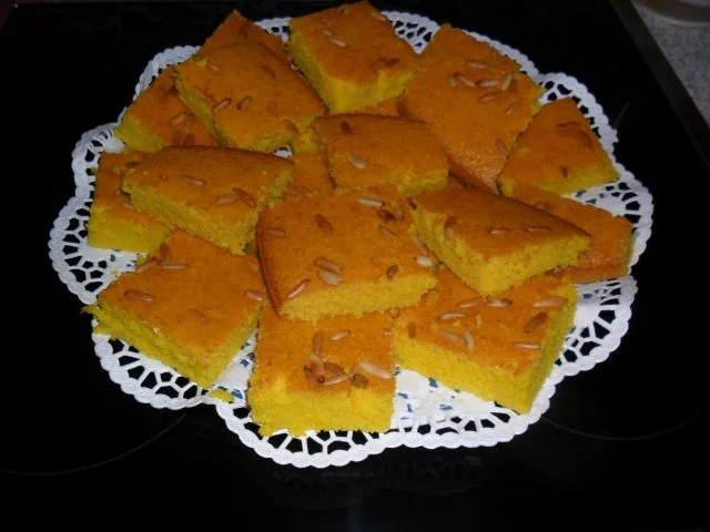 Sfouf- Libanesischer Grießkuchen - Rezept