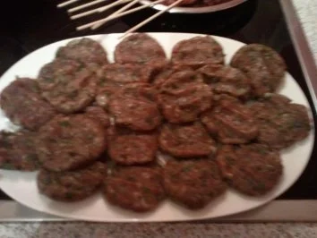 Köfte- Libanesische Hackfleischbällchen(scharf) - Rezept