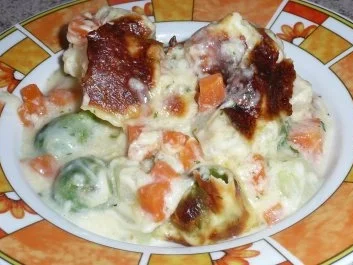 Auflauf: Gemüsekorb überbacken - Rezept