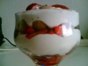 Erdbeer-Straciatella-Dessert - Rezept